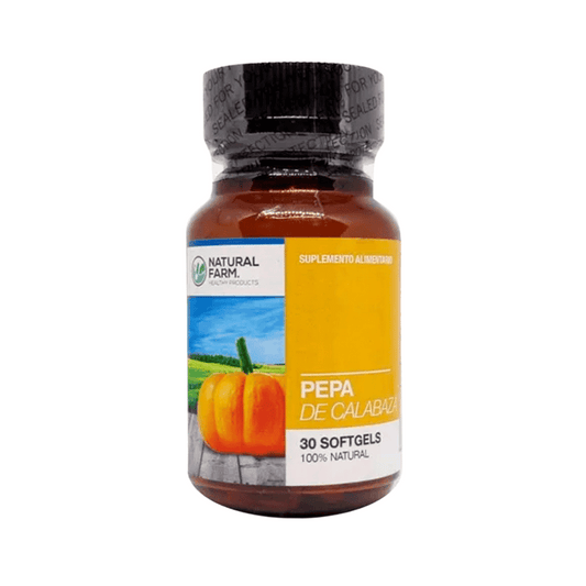 Pepa de calabaza 30 capsulas  Natural Farm