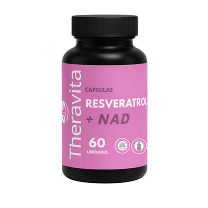 Resveratrol + NAD 60 cápsulas