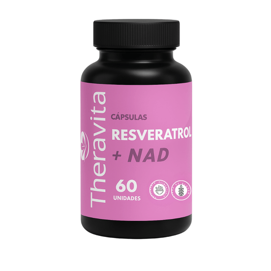 Resveratrol + NAD 60 cápsulas