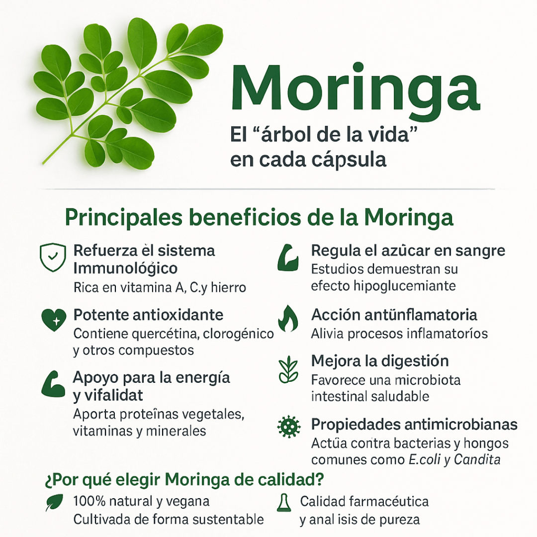 Moringa 60 capsulas