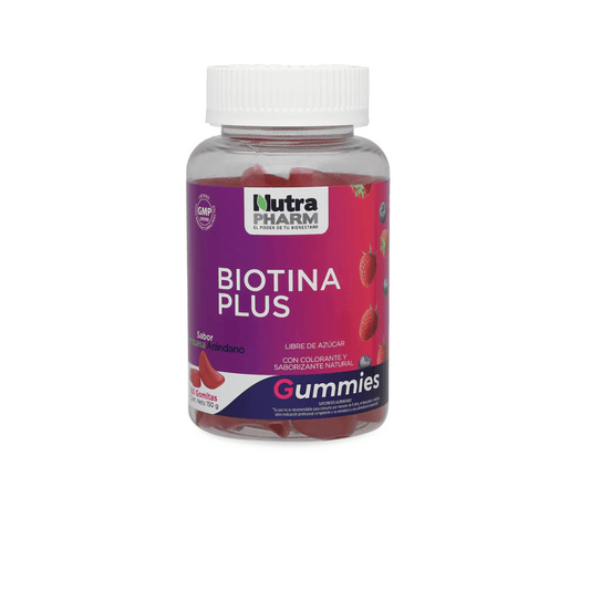 Gomitas de Biotina Plus 60 un